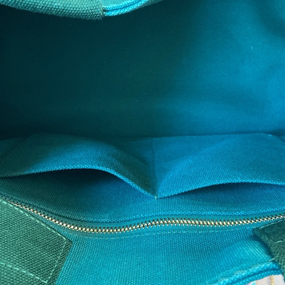 Prada Green Canapa GM w/ Strap - Picture 13 of 17